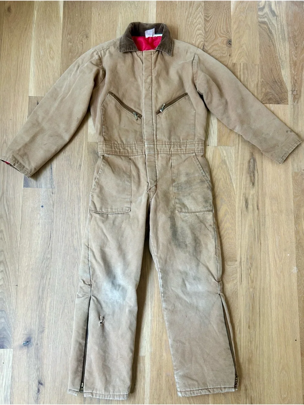 Walls Blizzard Pruf Heavy Duty Canvas Overalls, Size Youth 12 Regular